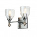 Felice 2-Light Vanity-Light Silver