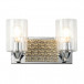 Arcadia 2-Light Bath Vanity Silver