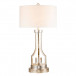 Distressed Silver Buffet Traditional Drum Table Lamp By Lucas McKearn