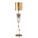 Venetian Crystal and Distressed Finished Accent Table Lamp
