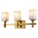 Jack 3-Light Bath Bar Aged Brass