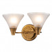 Lemoine 2-Light Bath Bar Gold