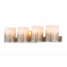 Sawgrass 4-Light Bath Bar Silver