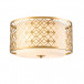 Ziggy Flush Mount Laquered Gold