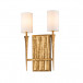 Crest 2-Light Gold Sconce