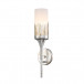 Manor 1-Light Sconce Silver Leaf