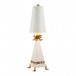 Leda Table Lamp a Weathered Brown Finish