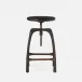 Beckett Counter Stool Black Bronze 12"D x 28"H Iron