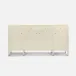 Conrad Buffet Off-White 76"L x 18"W x 38"H Faux Raffia