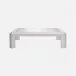 Haru French Gray Textured Resin Coffee Table