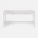 Isla Console White Peeled Rattan 48"L x 14"W x 31"H