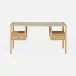 Isla Desk Natural Peeled Rattan