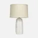 Nellie Lamp Light Mop Tiled Shell Table Lamp 17"D x 28"H