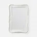 Dalio Matte White Ribbed Resin Rectangular Mirror 27"W X 38"H
