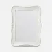 Dalio Matte White Ribbed Resin Rectangular Mirror 30"W x 40"H