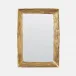 Hetty 26W x 37"H Antique Gold Leaf Resin Rectangular Mirror