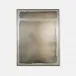 Klynt Flat Black/Antiqued Iron/Mirror Rectangular Mirror 30"W X 40"H
