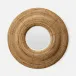 Lenni Rustic Natural Rattan Round Mirror
