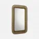 Odell Gold Iron Rectangular Mirror 26"W X 38"H