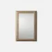 Tilda Semi Matte Faux Rattan Rectangular Mirror 26"W X 38"H