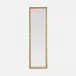 Wardell Polished Brass Metal Rectangular Mirror 20"W x 68"H