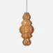 Iliana 20"D x 44"H Rustic Natural Rattan Chandelier