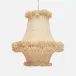 Lidor 24"D x 26"H Natural Raffia Chandelier