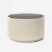 Cara Blanc Br Realistic Faux Shagreen Coffee Table 30"D x 18"H