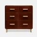 Dante Dresser Tobacco Full-Grain Leather 36"L x 18"W x 30"H