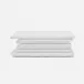 Dorsey White Plaster Reconstituted Stone Coffee Table