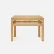 Isla Bench 24"W x 16"D x 18"H Natural Peeled Rattan