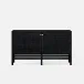 Isla Buffet Onyx 60"L x 14"W x 34"H Peeled Rattan