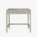 Isla Console French Gray Peeled Rattan