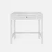 Isla Console White Peeled Rattan