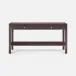 Jarin Console Aubergine Faux Belgian Linen