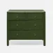 Jarin Dresser Moss Faux Belgian Linen 36"L x 18"W x 32"H