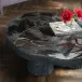 Sune Dark Mix/Black Matte Petrified Wood/Resin Coffee Table 48"L x 40"W x 17"H