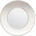 Armond Snow Silver Realistic Faux Shagreen Metal Round Mirror