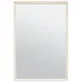 David Ivory Realistic Faux Shagreen Rectangular Mirror