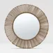 Dawn Antique Brass Iron Round Mirror