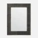 Isla Rectangular Mirror 30"W x 40"H Smoke Peeled Rattan