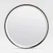 Thadeus 31"Diam Round Dark Bronze Metal Mirror