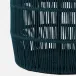 Alcoy Azure Performance Rope Basket XL Rd 22"D x 24"H 25"D x 28"H Set of Two