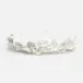 Coco Tray White Gold Faux Coral Large White Gold