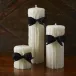 Ivory Beeswax Drip Pillar - 3.5" x 3.5" (90-110hrs)