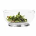 Round Crystal Bowl, Medium, Salad Plate