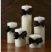 Ivory Beeswax Smooth Pillar - 3" x 7" (190-210 hrs)