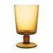 Lando Amber Goblet - Smooth