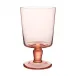 Lando Rose Quartz Goblet - Smooth