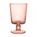 Lando Rose Quartz Goblet - Twist